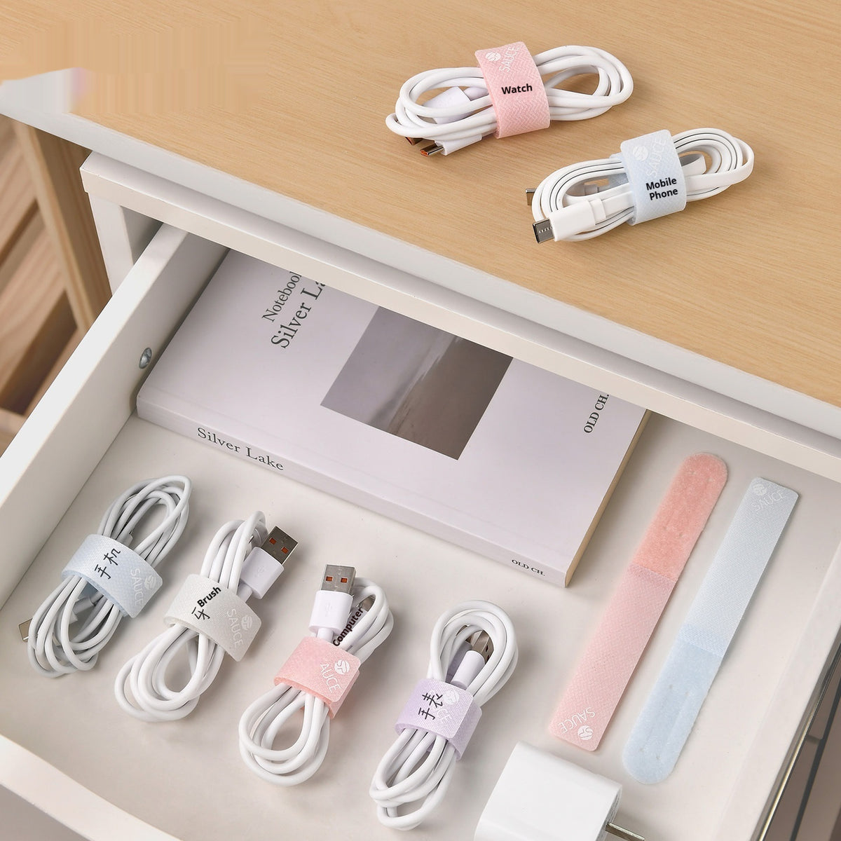 LoopCarry Velcro Cable Wrap Set