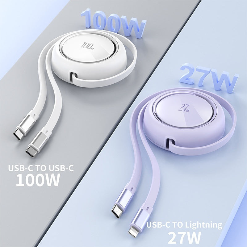 LoopCarry Retractable Travel Charging Cable