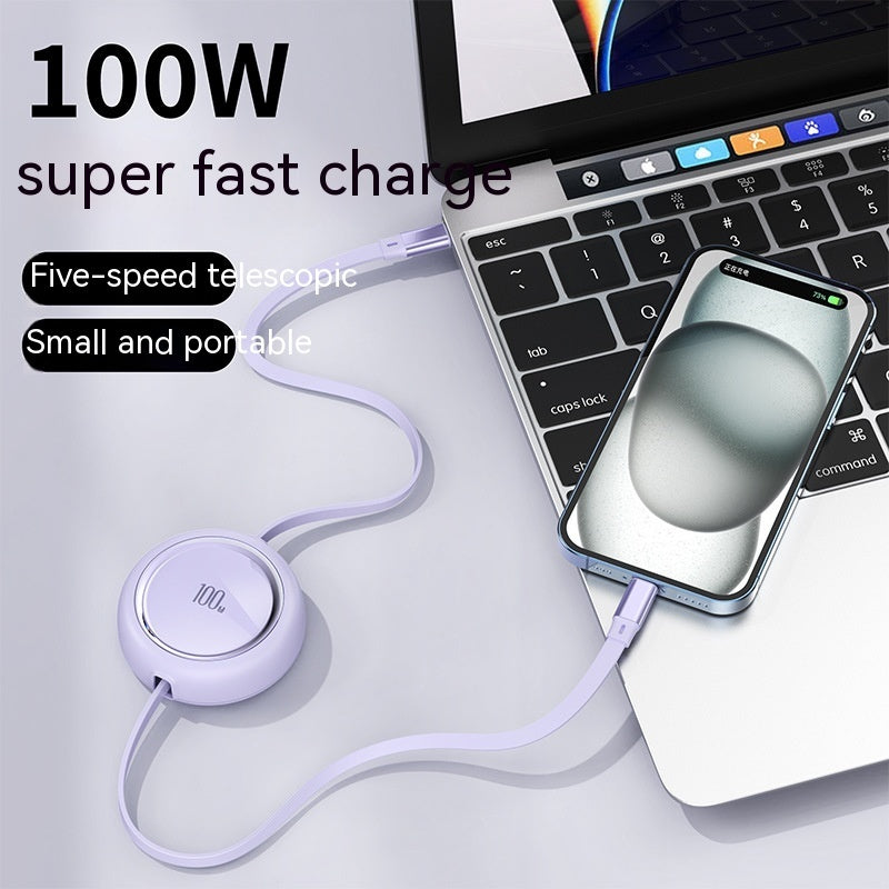 LoopCarry Retractable Travel Charging Cable